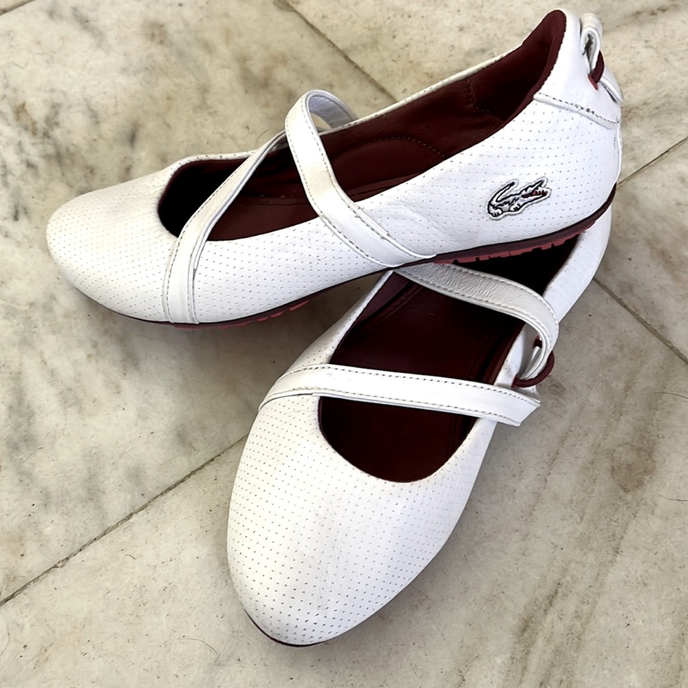 LACOSTE Sport leather flats